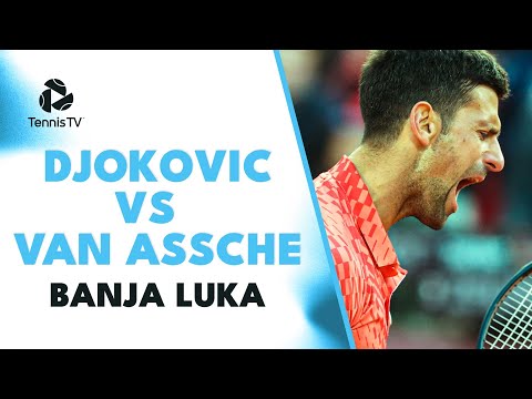 Novak Djokovic vs Luka Van Assche Highlights | Banja Luka 2023