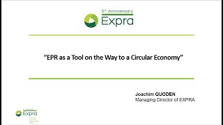 EPR as a Tool on the Way to a Circular Economy - EXPRA @ Dynamic Cycle Institute