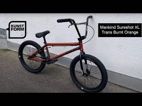 Closer View - Mankind Bike Co. "Sureshot XL 20" BMX Bike - Semi Matte Trans Burnt Orange