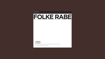 Folke Rabe - What (full album)