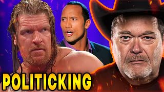 JIM ROSS: Triple H \& the Rock are NO strangers to POLITICS - NO DIFFERENT THAN ANYONE ELSE!
