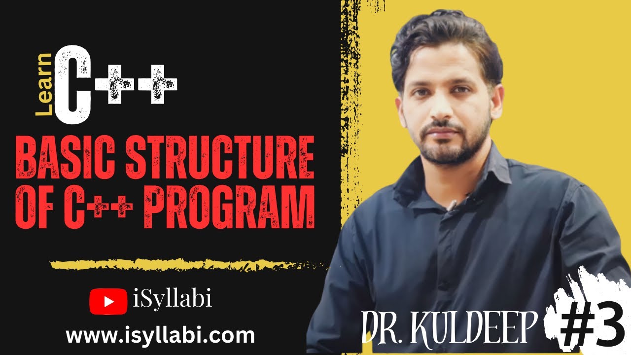 First Basic Program Structure in C++ |C++ for beginners| Vide - 3 ...