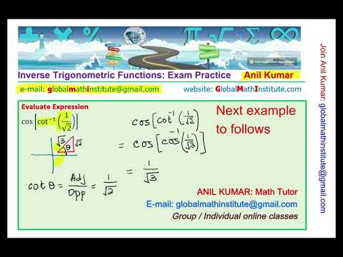 Inverse Trigonometric Functions