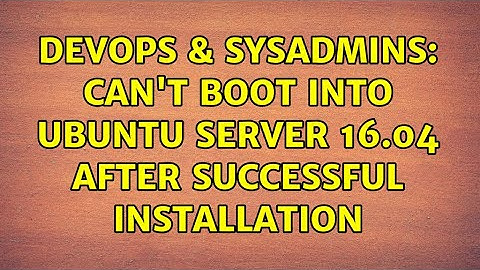 DevOps & SysAdmins: Can