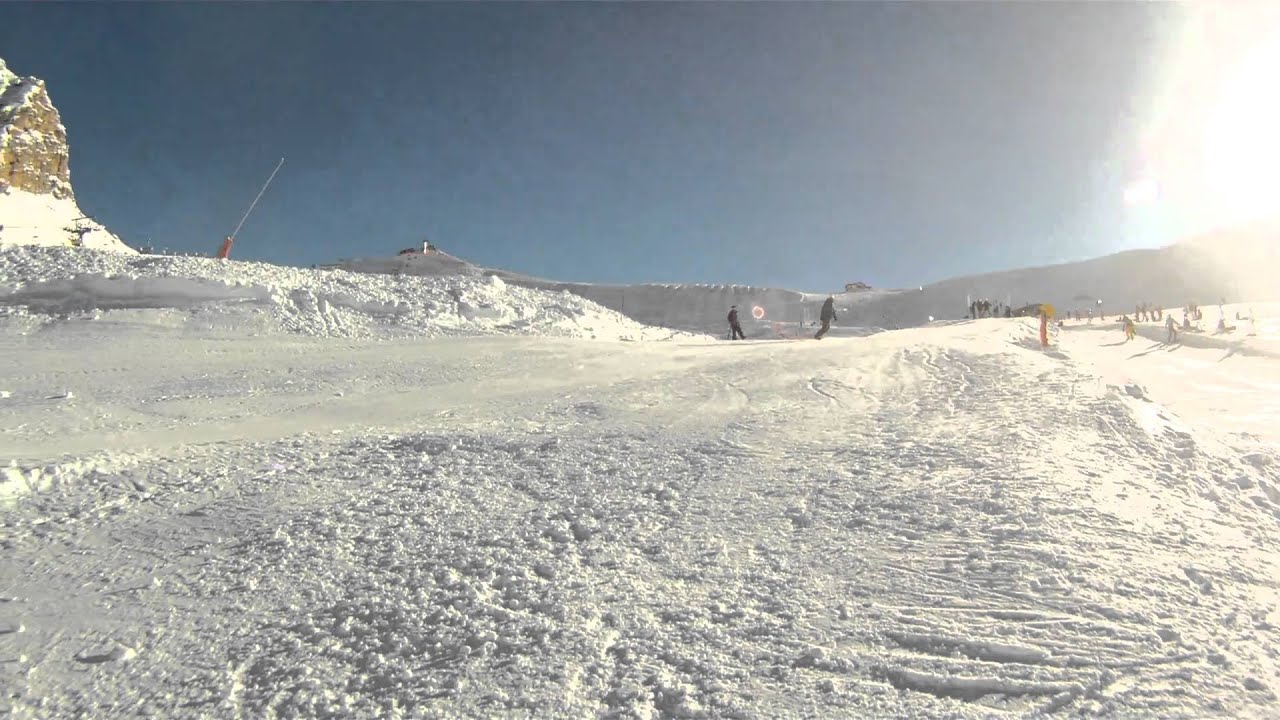 snowboard / melon on BagJump snowpark canazei GoPro HD YouTube