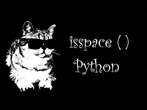 isspace method