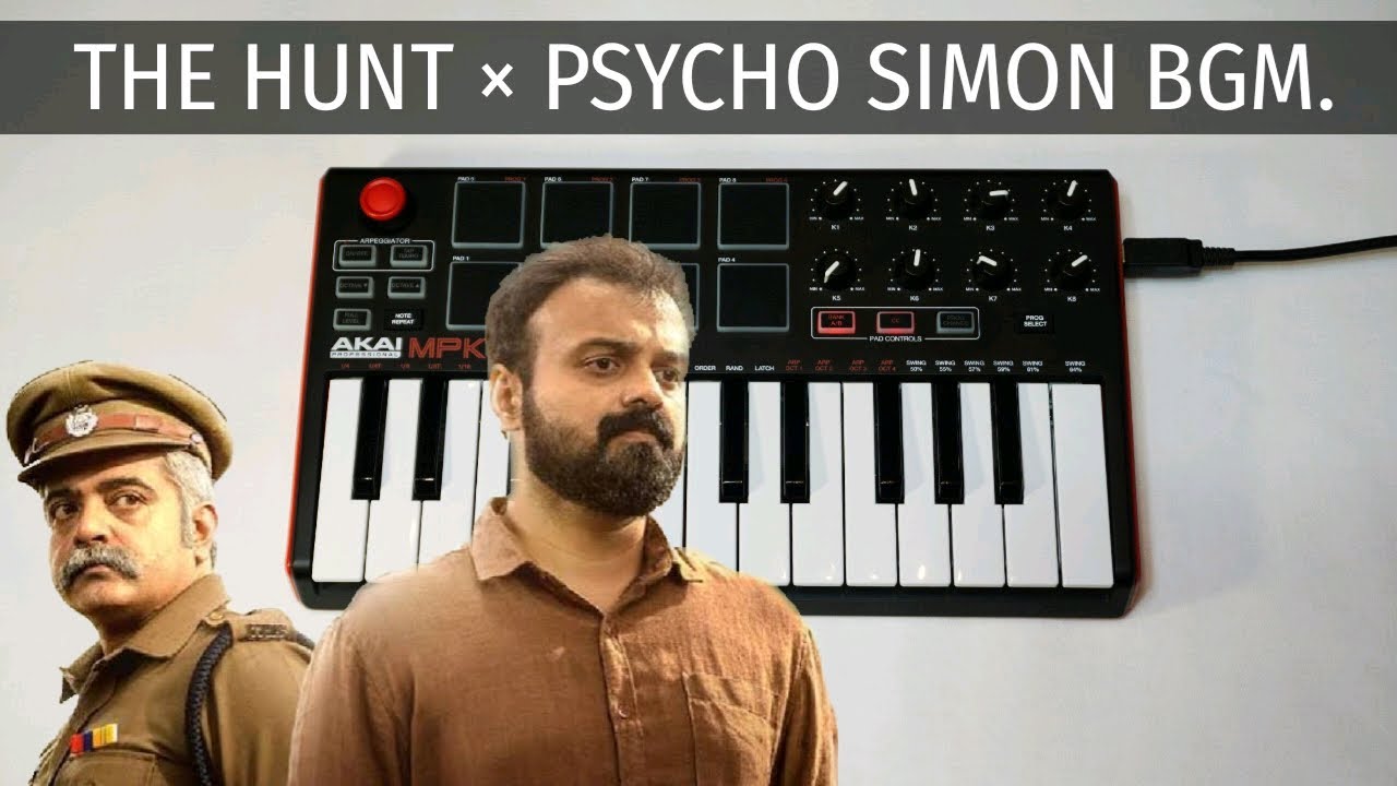 Anjaam Pathira Psycho Simon X The Hunt BGM  Simon Majooran  Daniel Victor