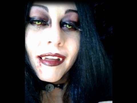 Masters of Makeup Wednesday Classic Monster's (Vampire) - YouTube