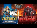 LEVEL 10 VS LEVEL 13 CASTLE CRUSH 😱😱😱