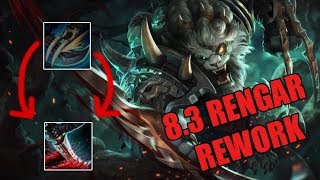 RENGAR OLD REWORK !!! Season 8 Patch 8.3 PBE
