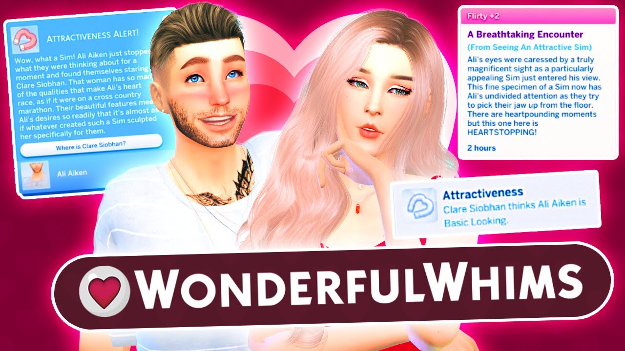 This Mod Finally Adds Attraction To The Sims 4 Youtube