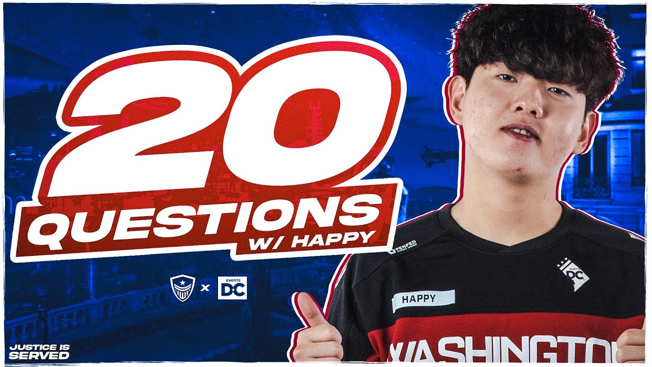 Overwatch League DPS Happy plays 20 Questions presented Events DC