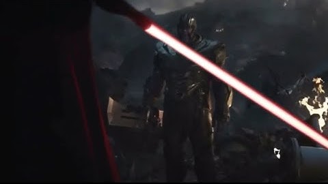 What if Darth Vader was in Avengers Endgame???
