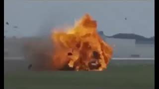 Крушение Кукурузника II Fatal Stunt Plane Crash in Dayton, Ohio