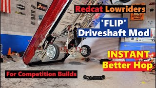 Redcat Lowriders &quot;Flip Chris&quot; Driveshaft Mod for Competition Hop Builds