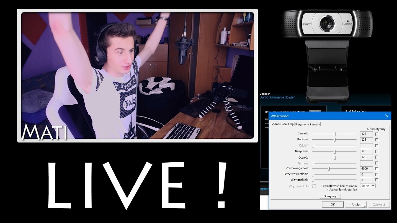 BĘDĄ STREAMY 🔥 ! _ Przyszła KAMERA 📷 : ) | LOGITECH c930e TEST