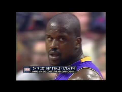Lakers@Sixers 2001 NBA Finals Game 5