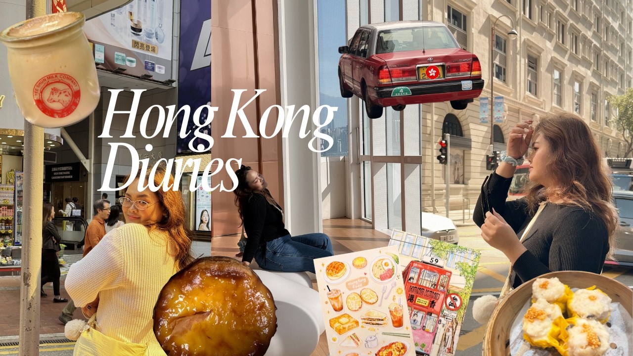 Hong Kong with My Sisters 🌆 | Chill Travel Vlog