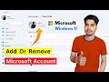How to Add Microsoft Account in Windows 11/10 2024 | how to add a microsoft account to your computer