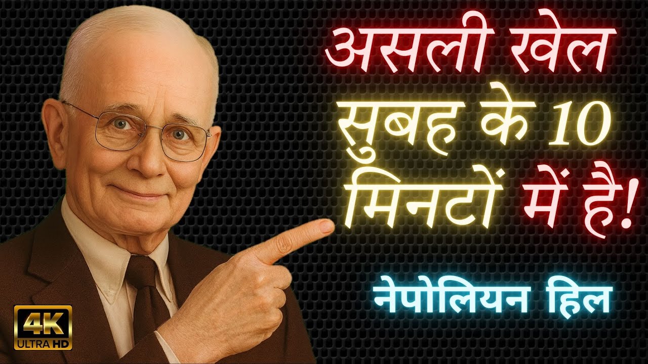 सुबह की आदतें जो आपकी जिंदगी बदल देंगी | Napoleon Hill