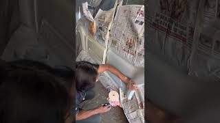 Scorpio Full Body Painting Process 🔥 | Scorpio Car Makeover #shorts