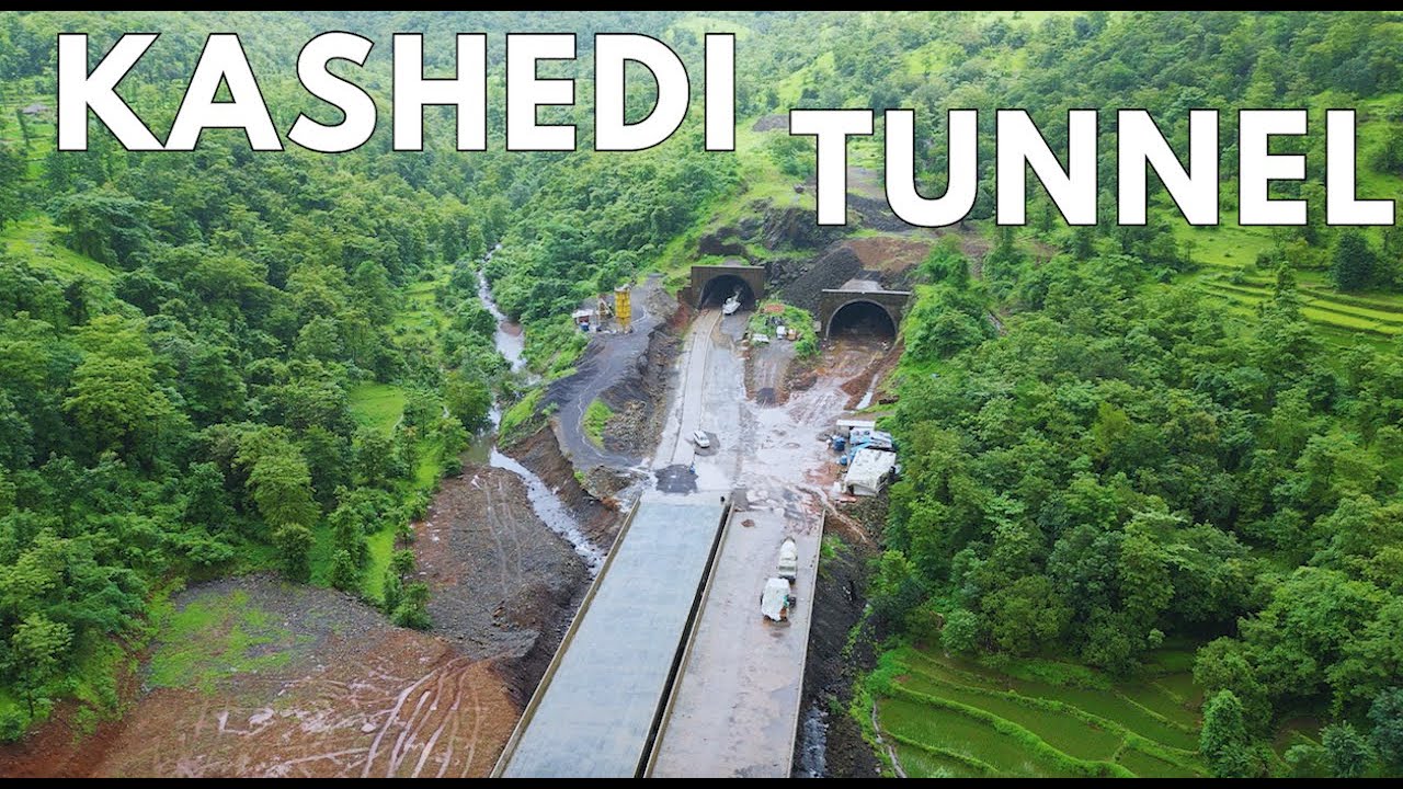 Kashedi Tunnel Latest Update Drone Shots | Mumbai Goa Highway Update