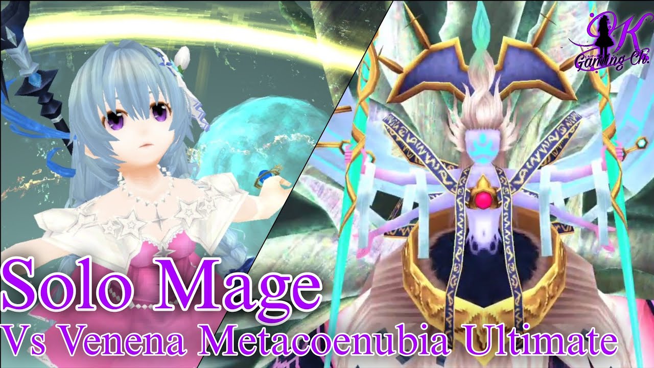 [Toram Online] - Solo Mage Vs Venena Metacoenubia Ultimate - YouTube