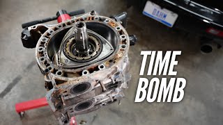 The “good” motor would have blown instantly. Sitting for 10 years destroyed it