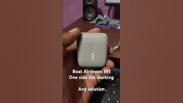 Boat Airdopes Not working one side | Boat 141 | Tech Queries |