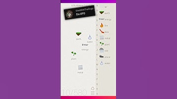 The UFO 🛸👾 in Little Alchemy! #tutorial #littlealchemy #shortsvideo