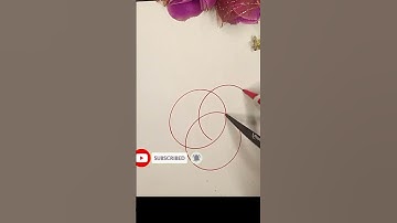 Geometric art/Compass art#shorts #shortvideo