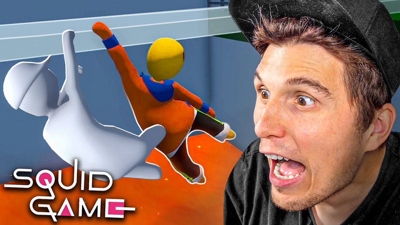 SQUID GAME in Human Fall Flat | mit Denno