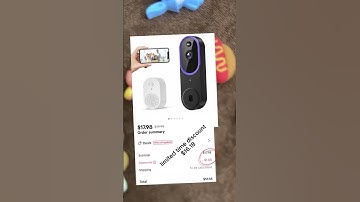 Enhance home security with a smart doorbell #doorbell #chime