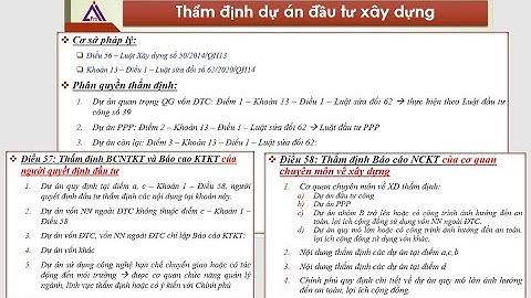 Nghị định 22 báo cáo đánh giá đầu tư