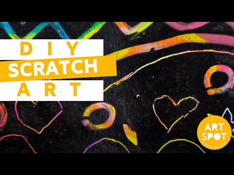 Art Room 104: Homemade Scratch Art!