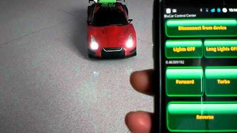 First Arduino Project - Bluetooth Arduino Android RC Car