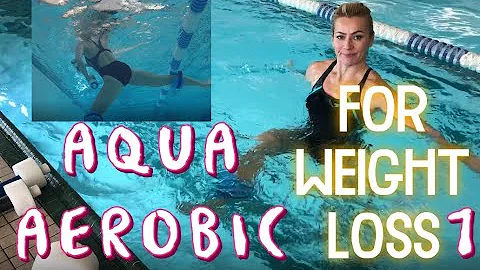 Aqua Aerobic : effective weight loss cardio workout. Par 1. BURN