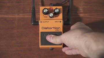 GEAR NERDS - Boss DS-1 Distortion pedal demo (no talking)
