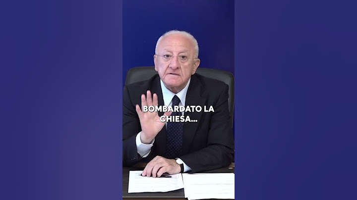 De Luca: "Church bombed in Gaza, Netanyahu 'terrified' by Meloni" (July 19, 2025)
