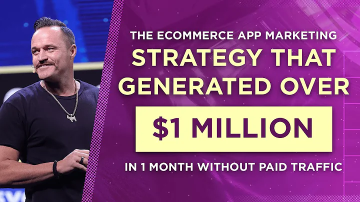 The Ecommerce App Marketing Strategy That Generated Over $1 Million in 1 Month Without Paid Traffic - DayDayNews