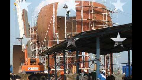 TEKLA STRUCTURE MODEL, SPHERICAL TANK.wmv