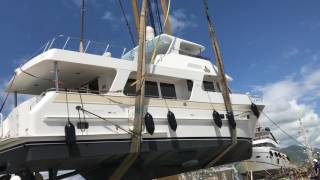 New Outer Reef 630 Motoryacht Offloads in Europe
