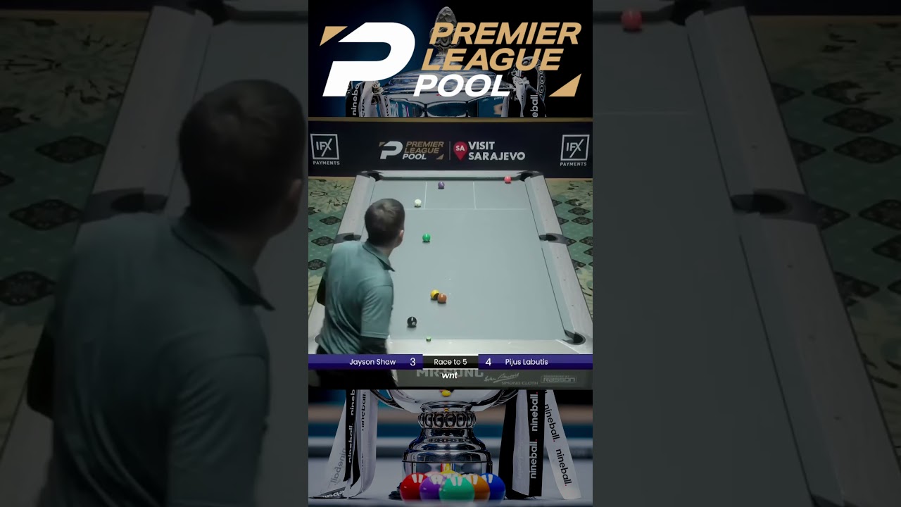 RACK 8 | JAYSON SHAW VS PIJUS LABUTIS | 2025 PREMIER LEAGUE POOL | 