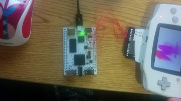 miniSpartan6+ GBA Cartridge Emulation