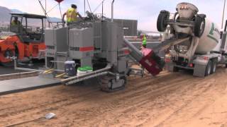 Power Curber 5700-C Pouring Sidewalk
