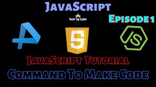 JavaScript Snippet in Visual Studio Code | Episode 1 - Automatic Code Using Command | Tech Tip Cyber