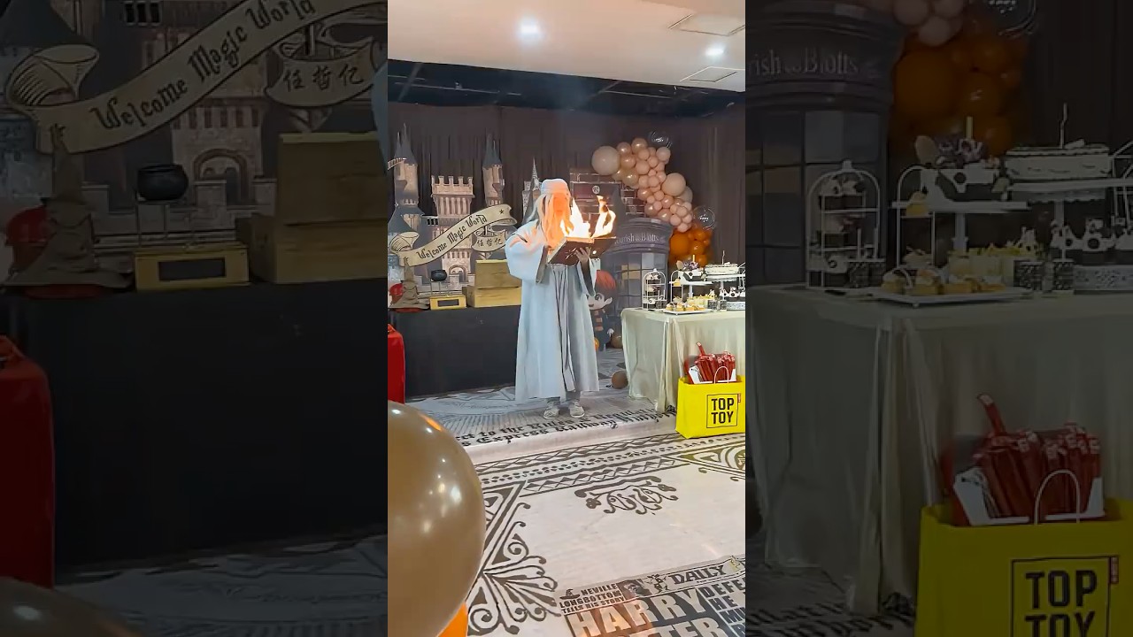 Dumbledore's Magic🔥 #anime #game #fyp #harrypotter #dumbledore #cosplay #cosplayer #cosplaygirl