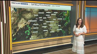 Warm temperatures continue across Colorado as shower and storm chances increase