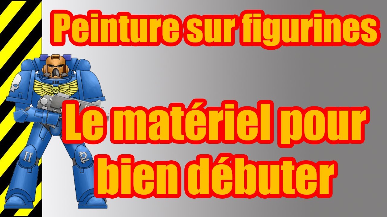 La peinture de figurines - Le matériel de peinture