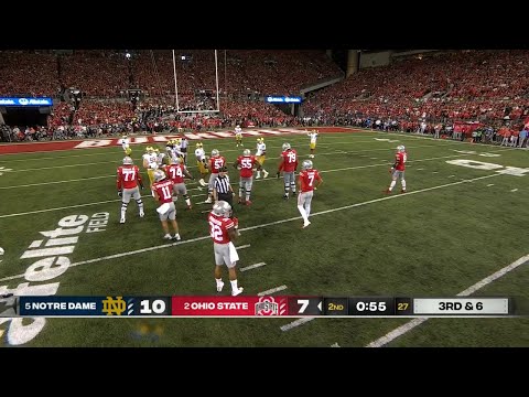 Ohio State Offense vs Notre Dame (2022)